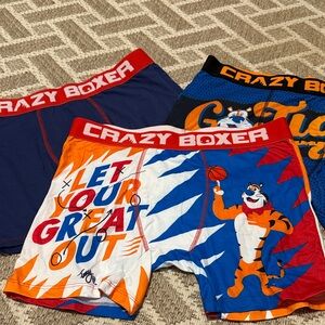 Crazy Boxer Men's Boxer Briefs - Multicolor NWOT